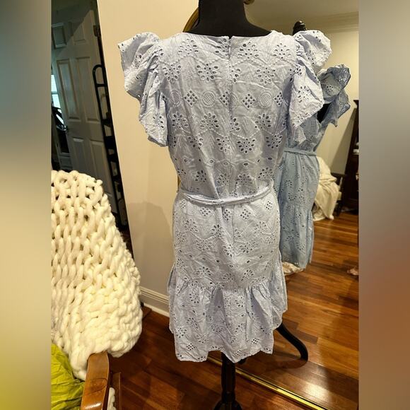 SAM EDELMAN
Embroidery Eyelet Mini A-Line Dress - Picture 5 of 9